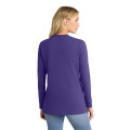 Port & Co Women's Long Sleeve Core Cotton Tee.