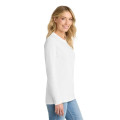 Port & Co Women's Long Sleeve Core Cotton Tee.