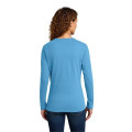 Port & Co Women's Long Sleeve Core Cotton Tee.