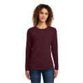 Port & Co Women's Long Sleeve Core Cotton Tee.