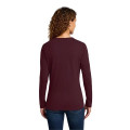 Port & Co Women's Long Sleeve Core Cotton Tee.