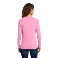 Port & Co Women's Long Sleeve Core Cotton Tee.