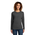 Port & Co Women's Long Sleeve Core Cotton Tee.