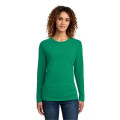 Port & Co Women's Long Sleeve Core Cotton Tee.