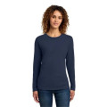 Port & Co Women's Long Sleeve Core Cotton Tee.