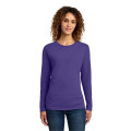 Port & Co Women's Long Sleeve Core Cotton Tee.