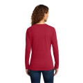 Port & Co Women's Long Sleeve Core Cotton Tee.