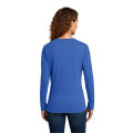 Port & Co Women's Long Sleeve Core Cotton Tee.