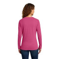 Port & Co Women's Long Sleeve Core Cotton Tee.