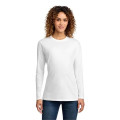 Port & Co Women's Long Sleeve Core Cotton Tee.