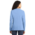 Port & Co Women's Long Sleeve Core Cotton Tee.