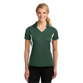 Sport-Tek Women's Side Blocked Micropique Sport-Wick Polo.
