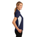 Sport-Tek Women's Side Blocked Micropique Sport-Wick Polo.
