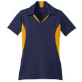 Sport-Tek Women's Side Blocked Micropique Sport-Wick Polo.