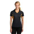 Sport-Tek Women's Side Blocked Micropique Sport-Wick Polo.