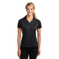 Sport-Tek Women's Side Blocked Micropique Sport-Wick Polo.