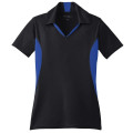 Sport-Tek Women's Side Blocked Micropique Sport-Wick Polo.