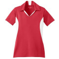 Sport-Tek Women's Side Blocked Micropique Sport-Wick Polo.