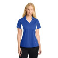Sport-Tek Women's Side Blocked Micropique Sport-Wick Polo.