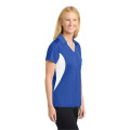 Sport-Tek Women's Side Blocked Micropique Sport-Wick Polo.