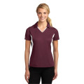 Sport-Tek Women's Side Blocked Micropique Sport-Wick Polo.