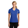 Sport-Tek Women's Side Blocked Micropique Sport-Wick Polo.
