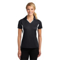 Sport-Tek Women's Side Blocked Micropique Sport-Wick Polo.