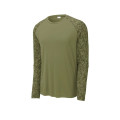 Sport-Tek Long Sleeve Digi Camo Tee.