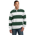 Sport-Tek Classic Long Sleeve Rugby Polo.