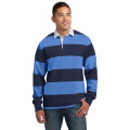 Sport-Tek Classic Long Sleeve Rugby Polo.