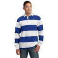 Sport-Tek Classic Long Sleeve Rugby Polo.