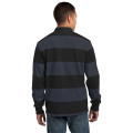 Sport-Tek Classic Long Sleeve Rugby Polo.
