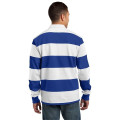 Sport-Tek Classic Long Sleeve Rugby Polo.