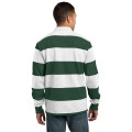 Sport-Tek Classic Long Sleeve Rugby Polo.