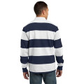 Sport-Tek Classic Long Sleeve Rugby Polo.