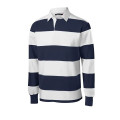 Sport-Tek Classic Long Sleeve Rugby Polo.