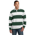 Sport-Tek Classic Long Sleeve Rugby Polo.