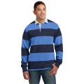 Sport-Tek Classic Long Sleeve Rugby Polo.