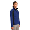 Sport-Tek Women's Colorblock Soft Shell Jacket.