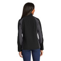 Sport-Tek Women's Colorblock Soft Shell Jacket.