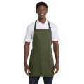 Port Authority Full-Length Apron with Pockets.