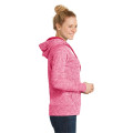 Sport-Tek Women's PosiCharge Electric Heather Fleece Hood...