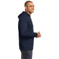 Gildan 100% Ring Spun Cotton Long Sleeve Hooded T-Shirt.