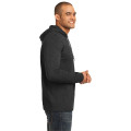 Gildan 100% Ring Spun Cotton Long Sleeve Hooded T-Shirt.
