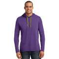 Gildan 100% Ring Spun Cotton Long Sleeve Hooded T-Shirt.