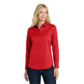 Port Authority Women's Long Sleeve SuperPro React Twill S...