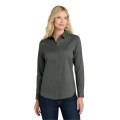 Port Authority Women's Long Sleeve SuperPro React Twill S...