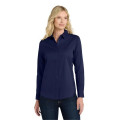 Port Authority Women's Long Sleeve SuperPro React Twill S...
