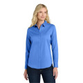 Port Authority Women's Long Sleeve SuperPro React Twill S...