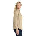 Port Authority Women's Long Sleeve SuperPro React Twill S...
